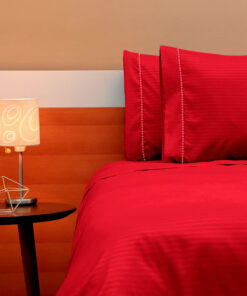 Juego de duvet premium rojo