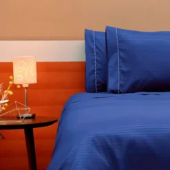 Juego de duvet premium azul rey Casa LiLe