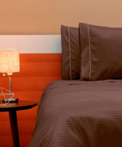 Juego de duvet más plumón café luxury