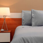 Juego de duvet más plumón gris claro luxury