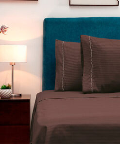 Juego de Sábanas Premium Café