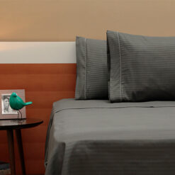 Juego de Sábanas Premium Gris Oscuro