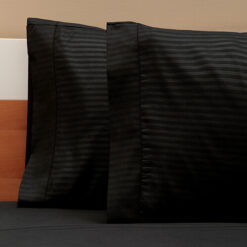 Alternative view of Juego de Sábanas Premium Negro para Hoteles