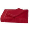 Juego de S banas Premium Rojo para Hoteles Casa LiLe