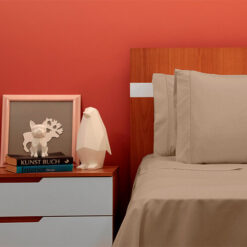 Alternative view of Juego de Sábanas Hoteleras Mocha