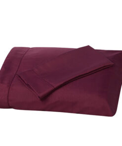 Alternative view of Juego de Sábanas Hoteleras Vinotinto