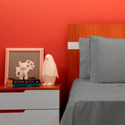 Alternative view of Juego de Sábanas Hoteleras Gris