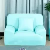 Protector de sof premium azul celeste un (1) puesto Casa LiLe