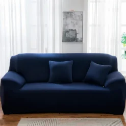 Protector de sof premium azul oscuro Casa LiLe