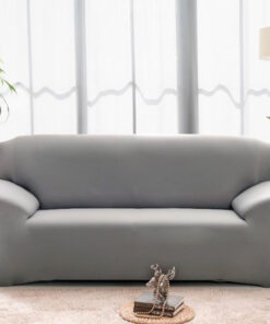 Protector de sofá premium gris