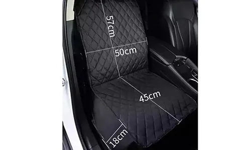 Combo protector silla de carro trasera + delantera negro Casa LiLe