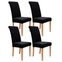 Protector de Silla Negro Premium Casa LiLe