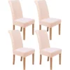 Protector beige para silla de comedor premium Casa LiLe