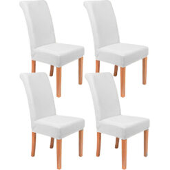 Protector blanco para Silla de comedor premium