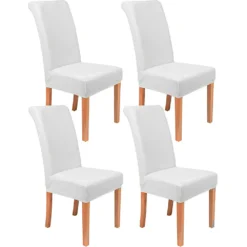 Protector blanco para Silla de comedor premium Tipo B (Con Imperfecciones) Casa LiLe