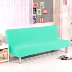 Protector de sofá cama verde menta premium