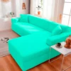 Protector de sof premium verde menta en L Casa LiLe
