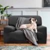 Protector de sof premium gris un (1) puesto Casa LiLe