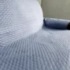 Protector de sof gris/azul claro doble faz Casa LiLe