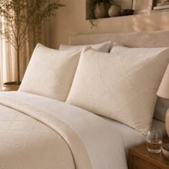 Duvet + Fundas Jacquard Collection Rombos Perla - Imagen 5