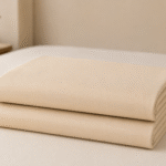 Set x2 Fundas Estándar Beige 400 Hilos 100% Algodón Tipo B (Con Imperfecciones)