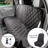 Combo protector silla de carro trasera + delantera negro Casa LiLe