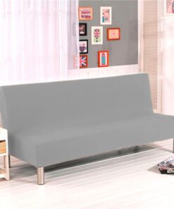 Protector de sofá cama gris premium
