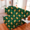 Protector de sof premium verde navidad en L Casa LiLe