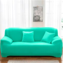 Protector de sofá premium verde menta