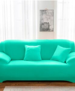 Protector de sofá premium verde menta