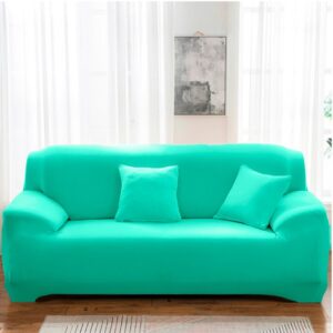 Protector de sofá premium verde menta