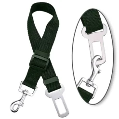 Correa ajustable para cinturón de carro verde militar