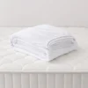 S bana Ajustable Blanca Lisa en Microfibra Tipo B (Con Imperfecciones) Casa LiLe