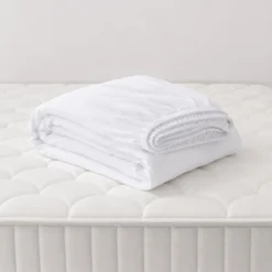 S bana Ajustable Blanca Lisa en Microfibra Tipo B (Con Imperfecciones) Casa LiLe