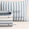 Juego de Duvet Cati nico Azul Raya Media Casa LiLe