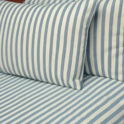Juego de Duvet Cati nico Azul Raya Media Casa LiLe