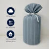 Juego de Duvet Jacquard Azul L nea Casa LiLe