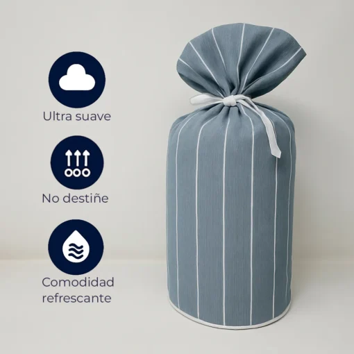 Juego de Duvet Jacquard Azul L nea Casa LiLe