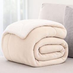 Cobija Ovejera Beige