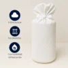 Juego de Duvet Jacquard Blanco Rayas Casa LiLe
