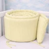 Bumper para Cuna Amarillo Suave 100% Algod n Casa LiLe