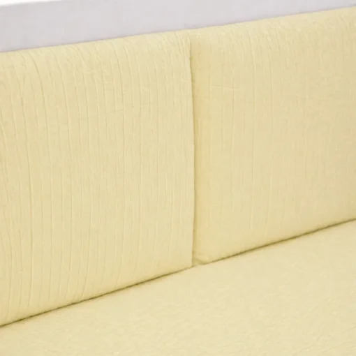 Bumper para Cuna Amarillo Suave 100% Algod n Casa LiLe
