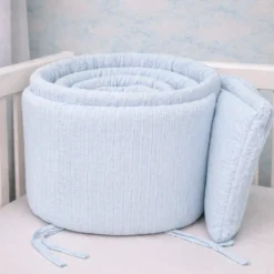 Bumper para Cuna Azul Cielo 100% Algod n Casa LiLe