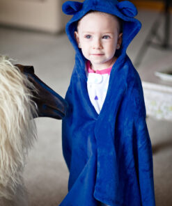 Cobija para niños bunny sintética azul