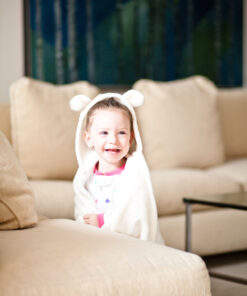 Cobija para niños bunny sintética beige