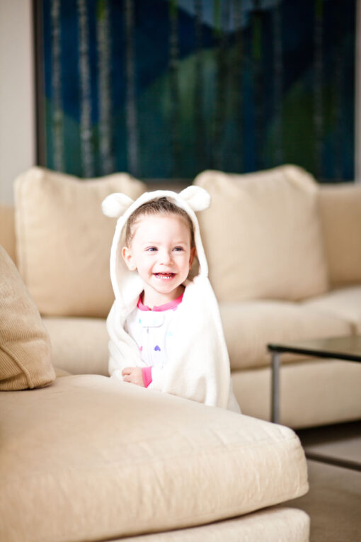 Cobija para niños bunny sintética beige