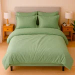 Juego de Duvet Verde Oliva de microfibra Casa LiLe