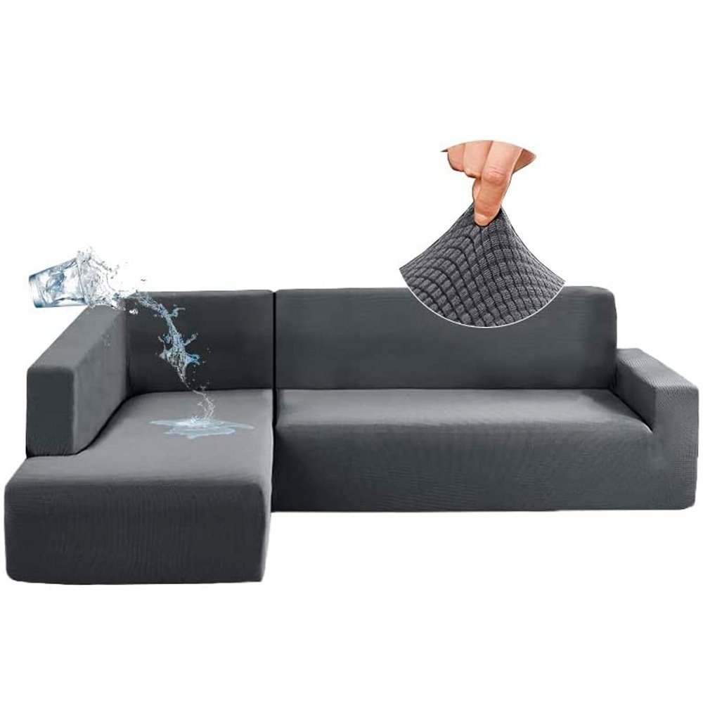  XSlive Funda impermeable de piel sintética para sofá, funda de  sofá modular vintage de poliuretano antideslizante, protector de muebles  para niños, perros y gatos (crema, 28 x 35 pulgadas) : Hogar