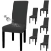 Protector para silla gris de comedor impermeable Casa LiLe
