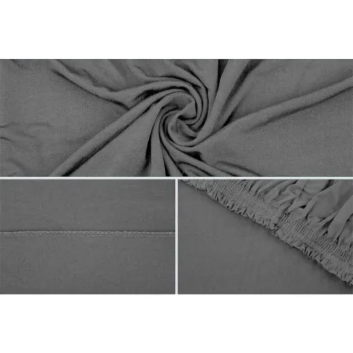 Protector de sof gris premium cuatro (4) puestos ajustable Casa LiLe